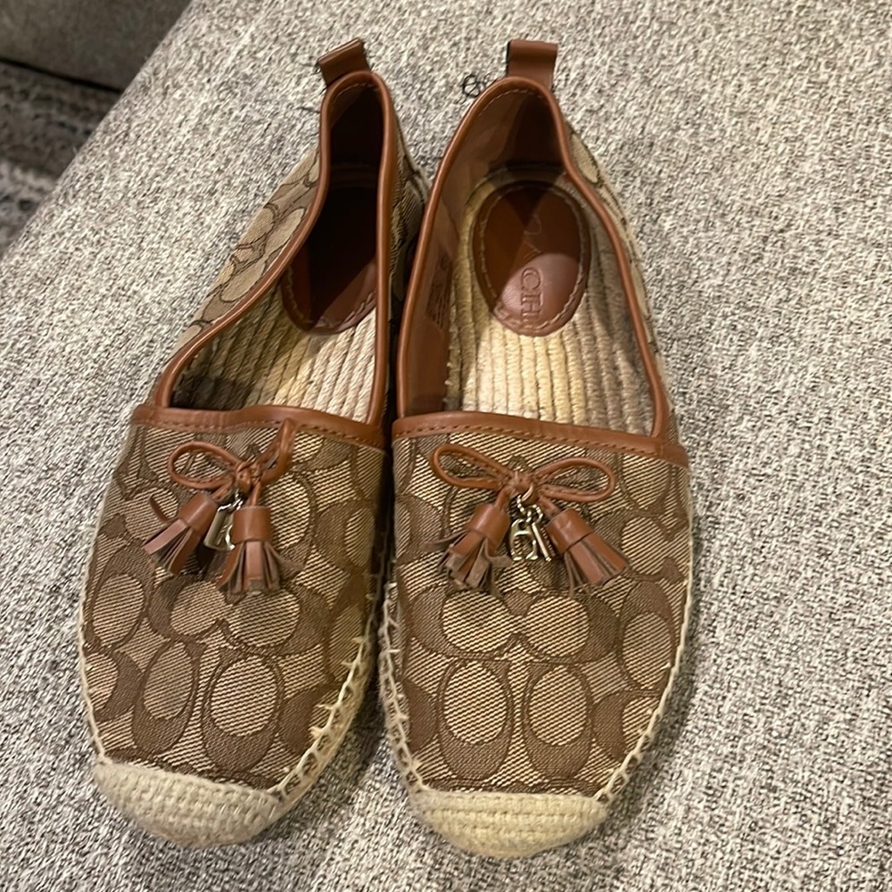 Coach Canvas Espadrilles